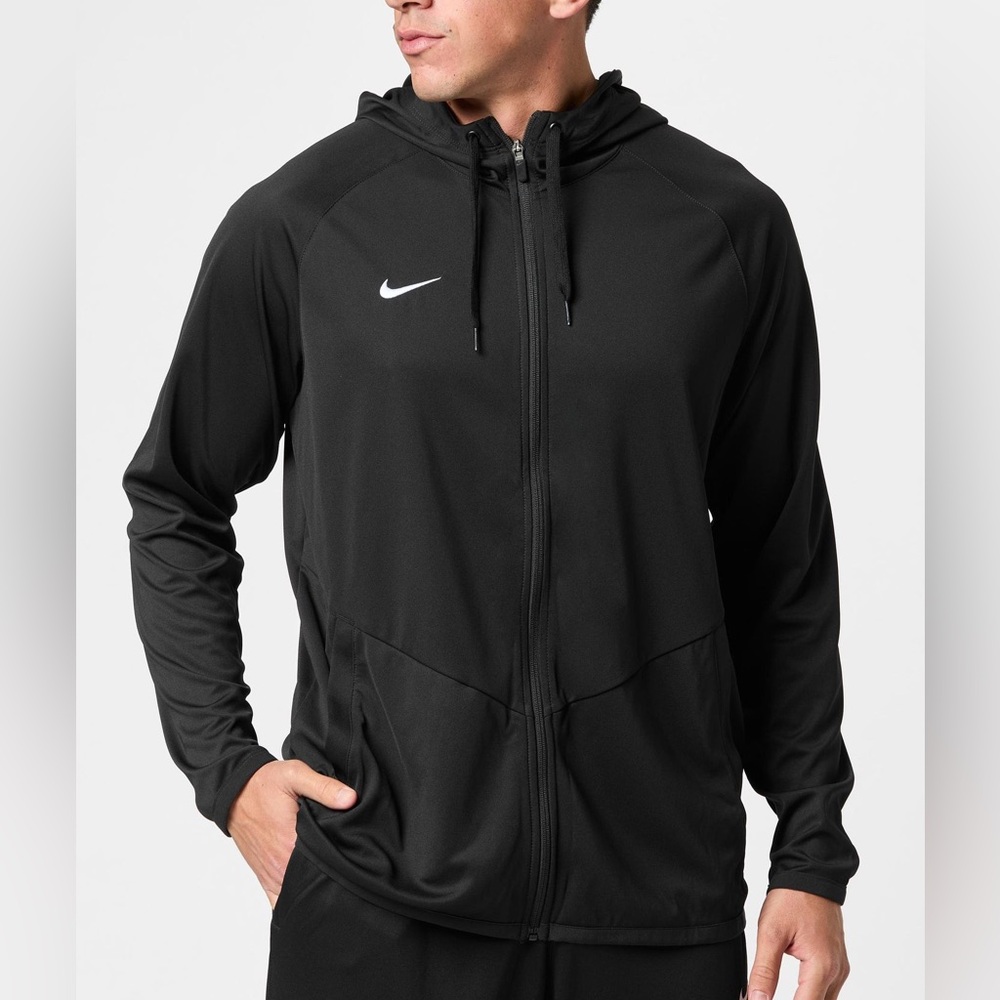 Nike Black Full-Zip Relentless Jacket